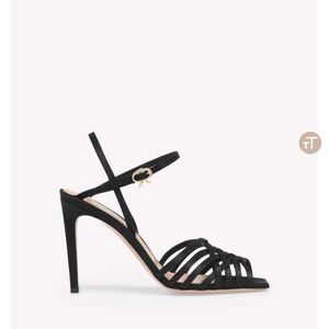 Gianvito Rossi Black Strappy Heels BRAND NEW IN BOX